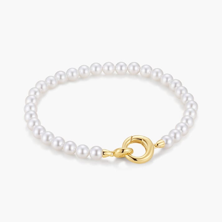 BRC-GPL Gold Elegant Shell Pearl Braclet