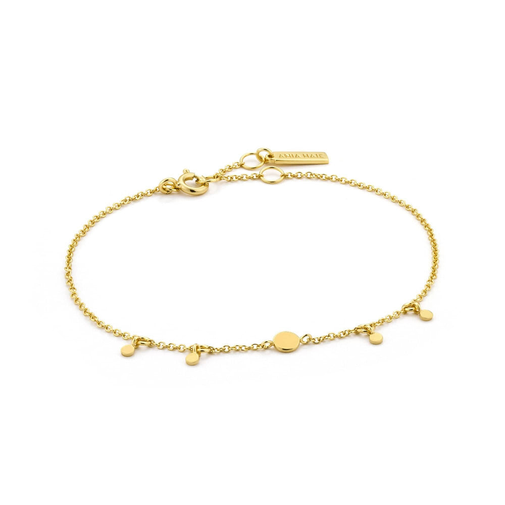 
                      
                        BRC-GPL Gold Geometry Drop Discs Bracelet
                      
                    