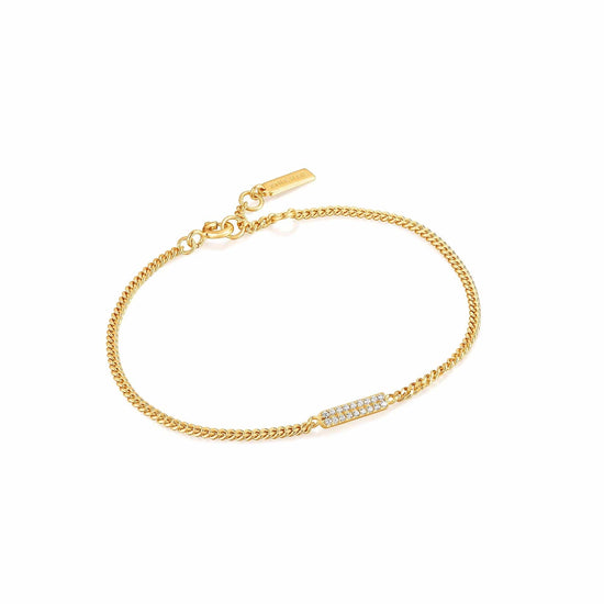 BRC-GPL Gold Glam Bar Bracelet