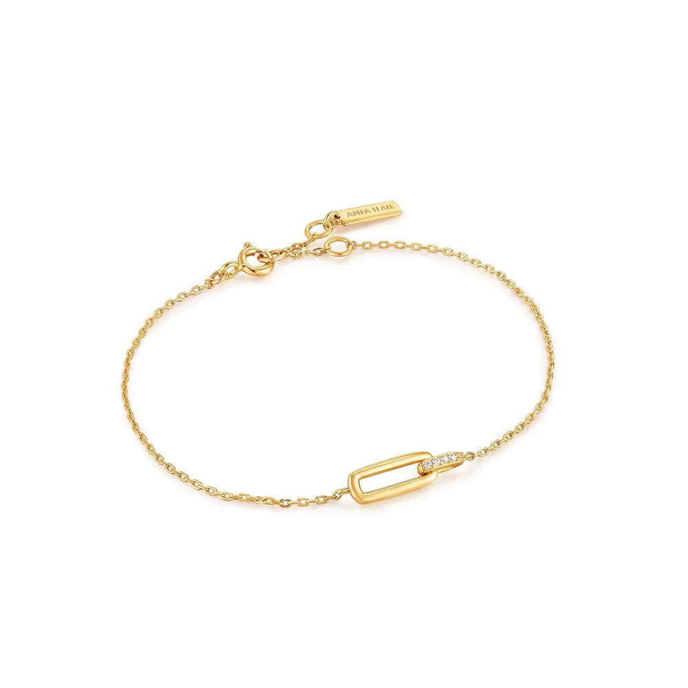 
                      
                        BRC-GPL Gold Glam Interlock Bracelet
                      
                    