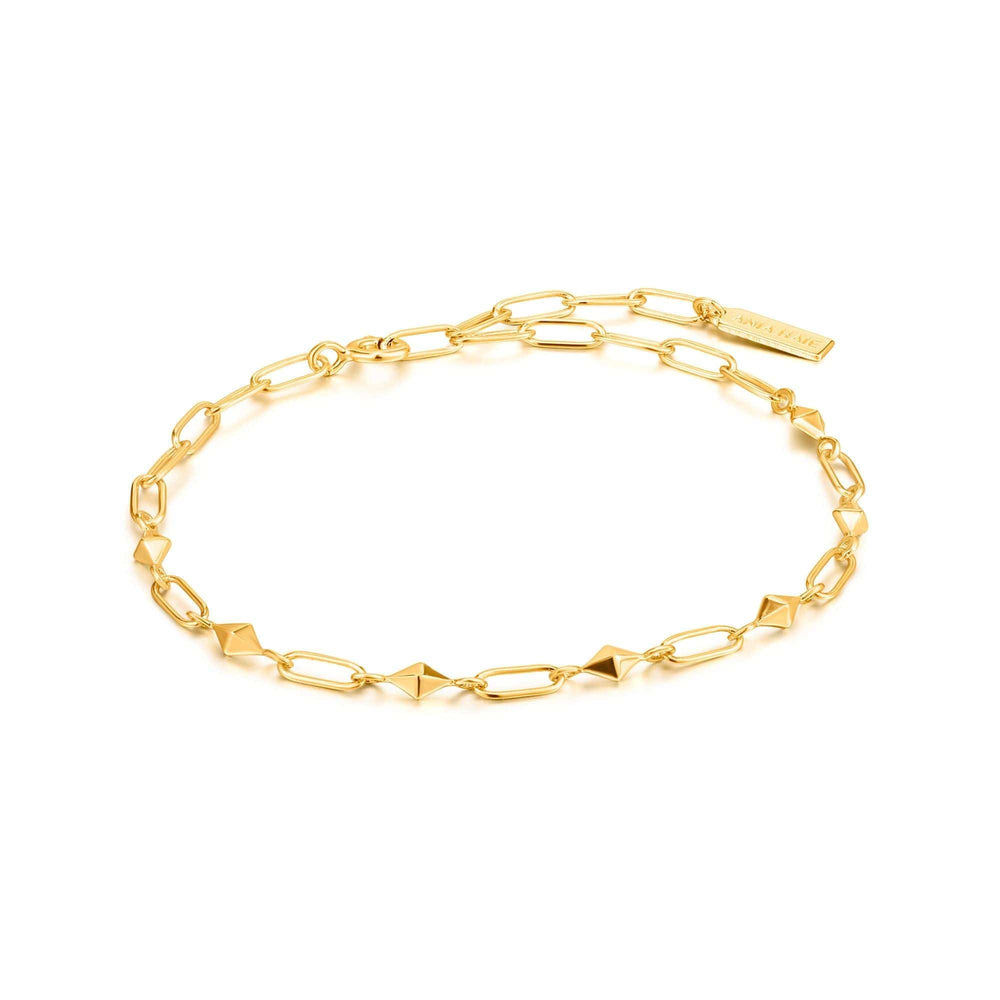 
                      
                        BRC-GPL Gold Heavy Spike Bracelet
                      
                    