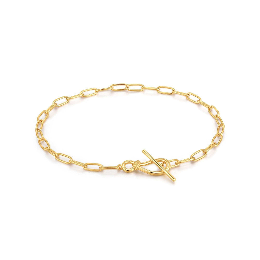 
                      
                        BRC-GPL Gold Knot T Bar Chain Bracelet
                      
                    