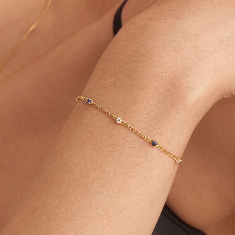 
                      
                        BRC-GPL Gold Lapis Chain Bracelet
                      
                    