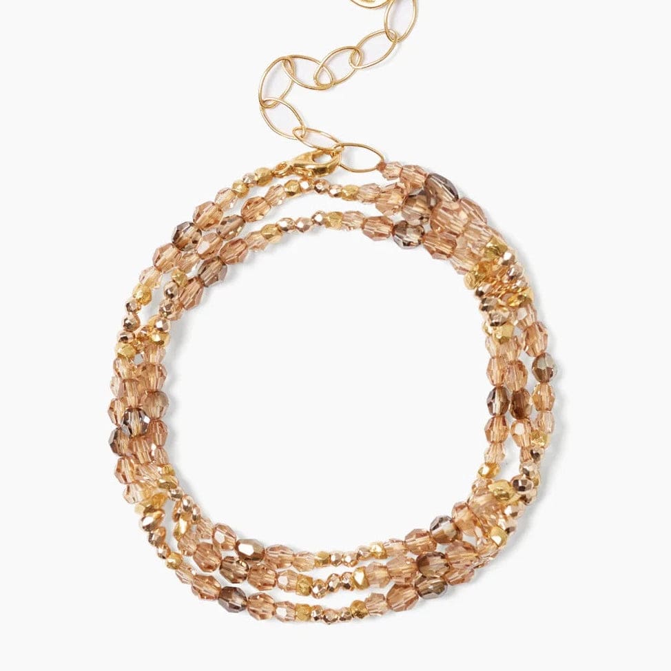 
                      
                        BRC-GPL Gold Mix Dresden Naked Wrap Bracelet
                      
                    