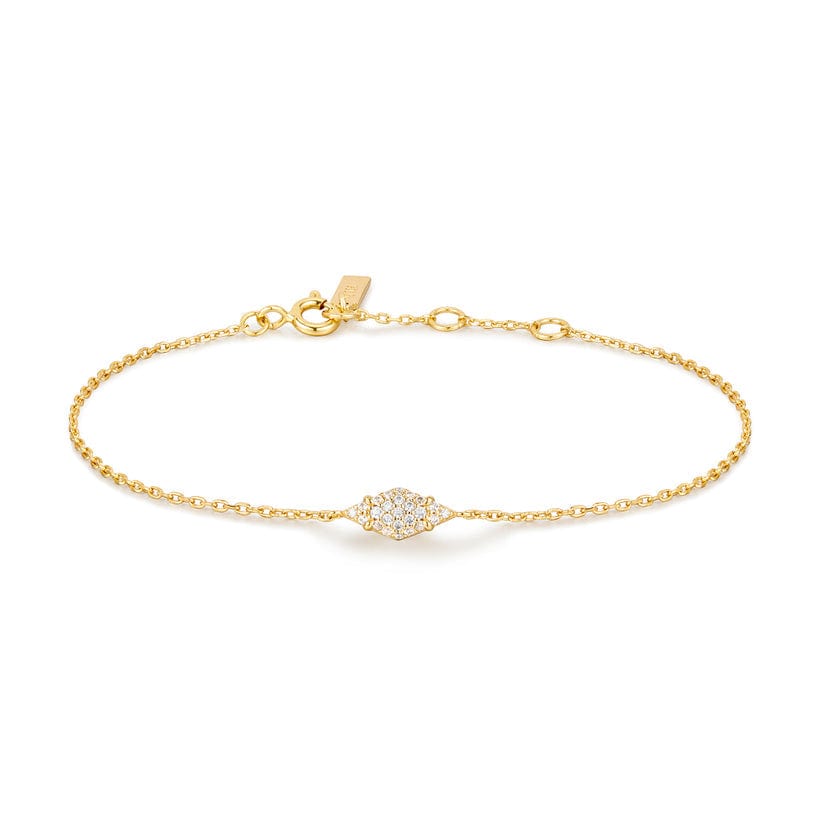 BRC-GPL Gold Pave Sparkle Bracelet