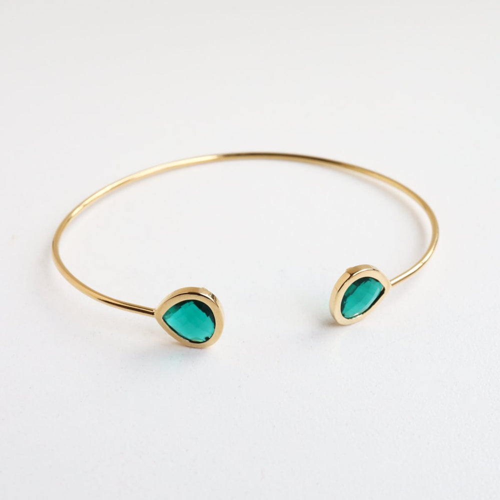 
                      
                        BRC-GPL Gold Plated Emerald Bracelet
                      
                    