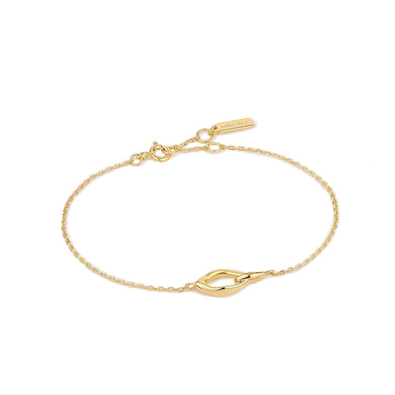 
                      
                        BRC-GPL Gold Wave Link Bracelet
                      
                    