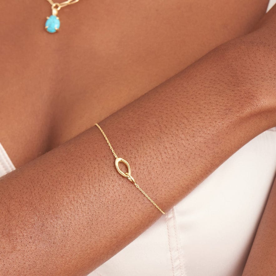 
                      
                        BRC-GPL Gold Wave Link Bracelet
                      
                    