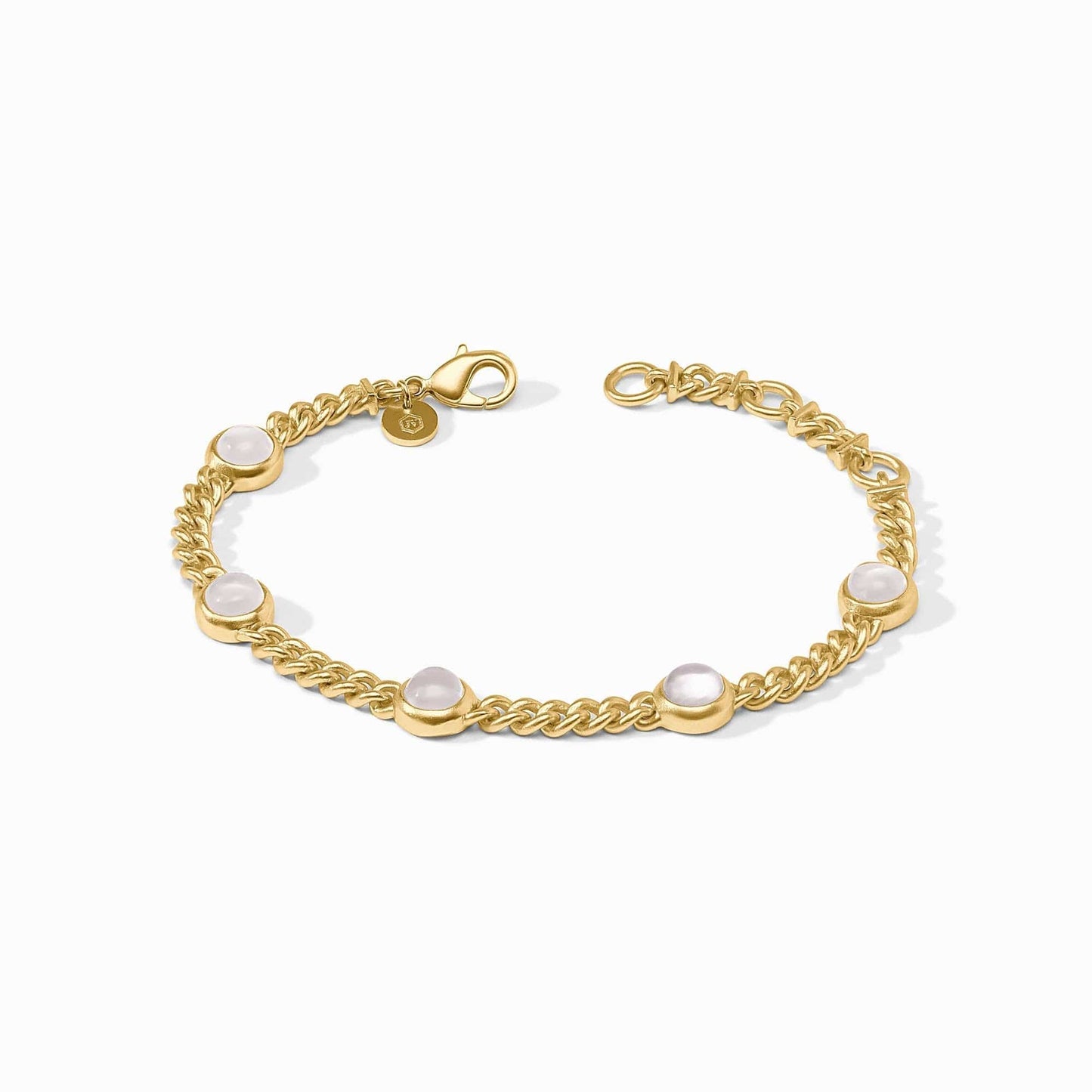 BRC-GPL Iridescent Clear Crystal Dolce Delicate Bracelet