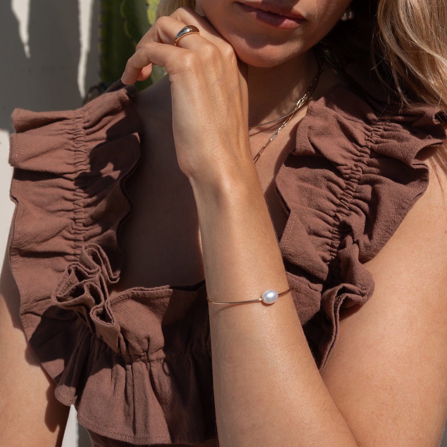 BRC-GPL Isla Pearl Bracelet