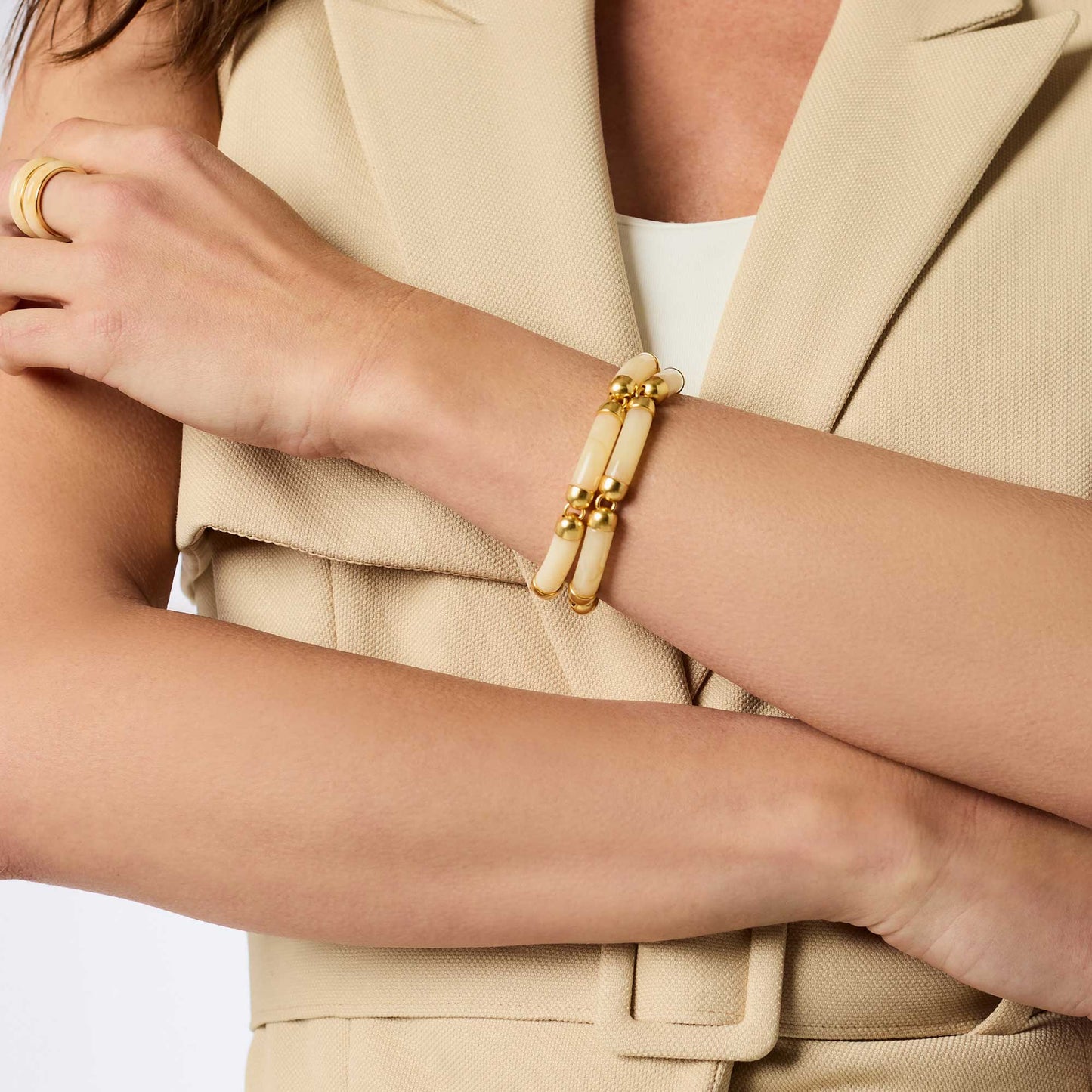 BRC-GPL Ivory Amalfi Braclet