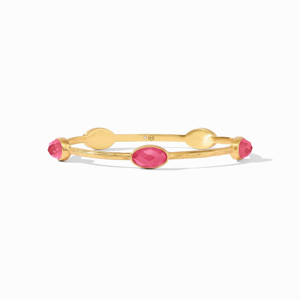 BRC-GPL Ivy Stone Bangle Iridescent Raspberry