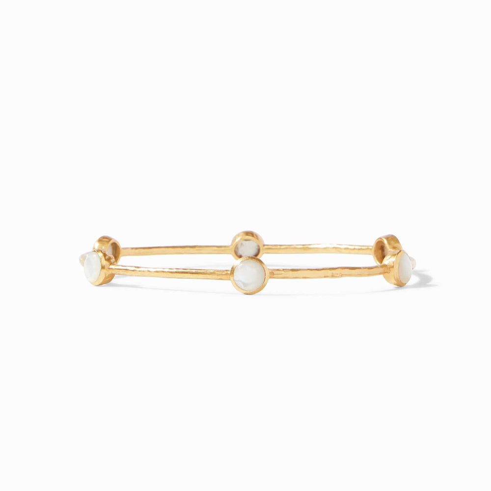 BRC-GPL Milano Bangle in Gold & Mother of Pearl