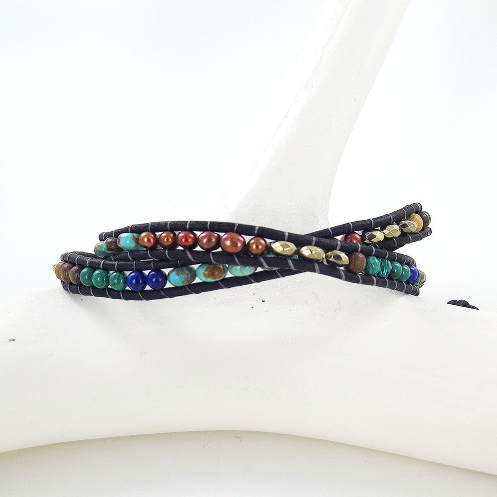 
                  
                    BRC-GPL MULTI MIX DOUBLE WRAP BRACELET
                  
                