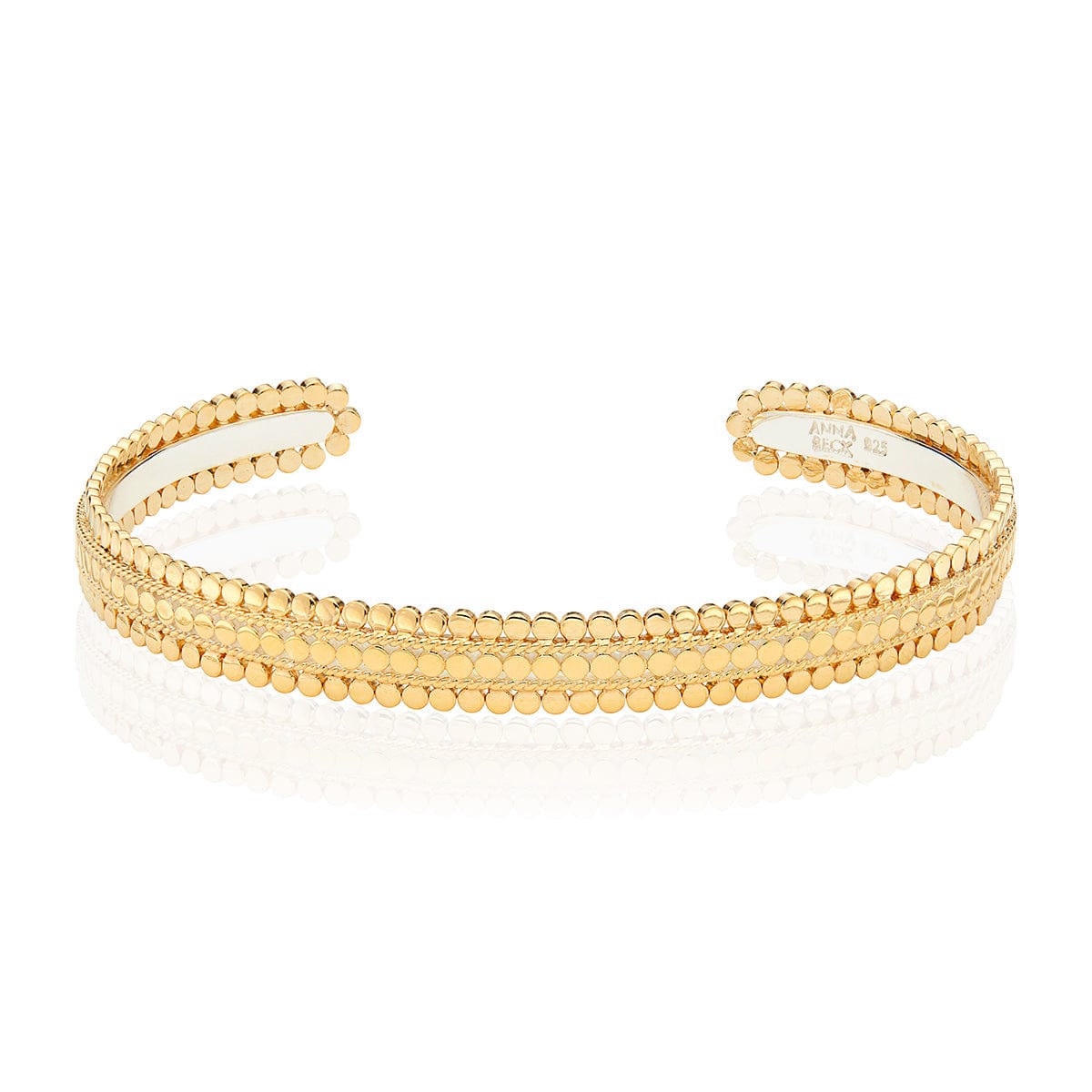 BRC-GPL Scalloped Cuff - Gold