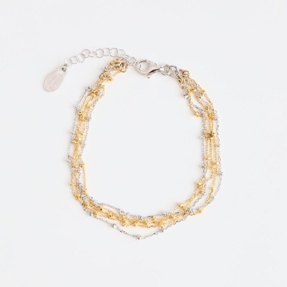 
                  
                    BRC-GPL Sterling Silver & Yellow Gold Plated Duet Bracelet
                  
                