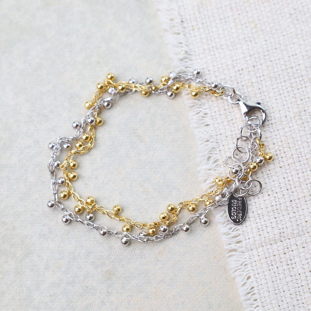 
                  
                    BRC-GPL Sterling Silver & Yellow Gold Plated Lokelani Bracelet
                  
                