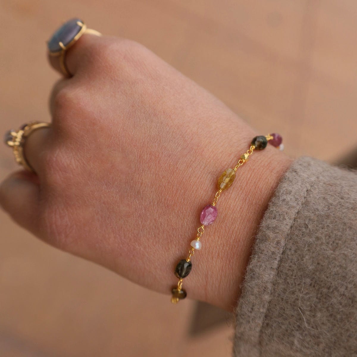 BRC-GPL Tourmaline Bracelet