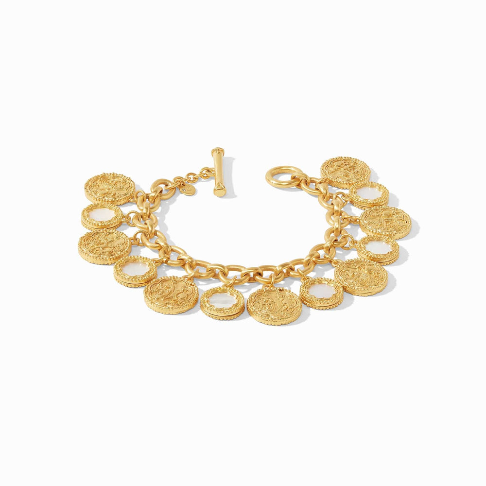 BRC-GPL Trieste Coin Charm Bracelet