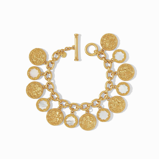Versace Coin Charm Bracelet  9 Jewelry Trends That Are Too Good to Get  Over in 2019  POPSUGAR Fashion Photo 15