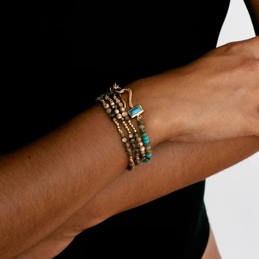 Turquoise Odyssey Hook Bracelet – Dandelion Jewelry