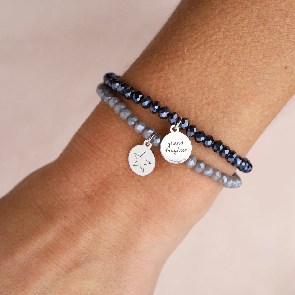 
                      
                        BRC Granddaughter - Stretchy Navy Crystal Bracelet
                      
                    