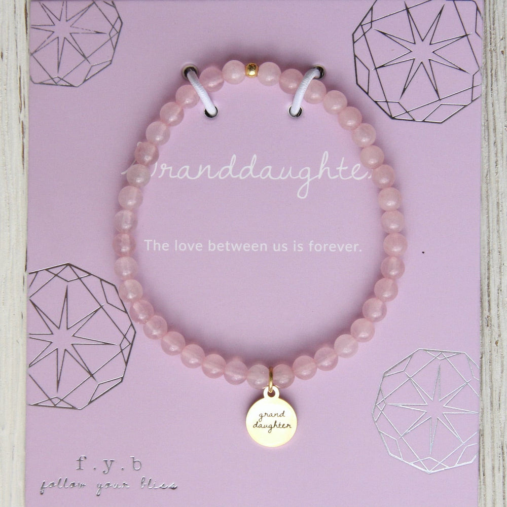 
                      
                        BRC Granddaughter - Stretchy Rose Quartz Bracelet
                      
                    