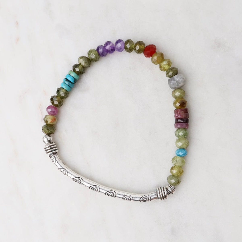 
                  
                    BRC Green Garnet & Labradorite Cube Bracelet
                  
                