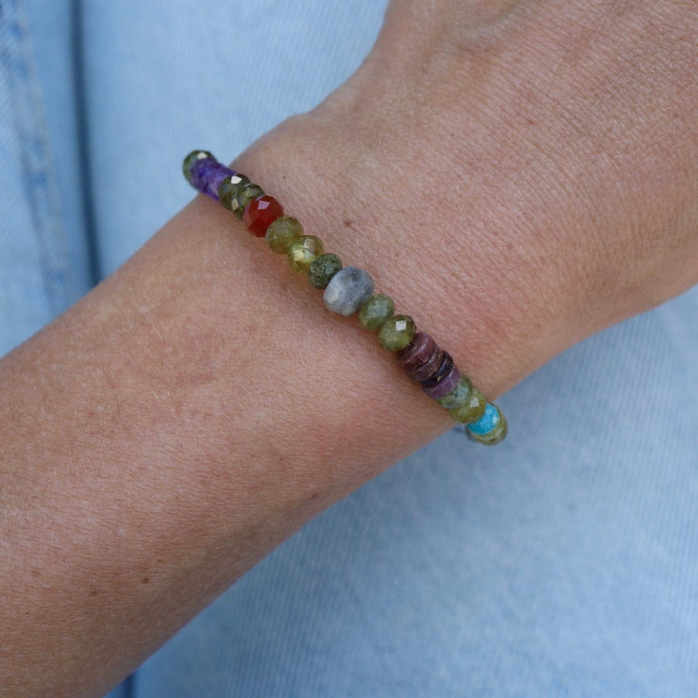 
                  
                    BRC Green Garnet & Labradorite Cube Bracelet
                  
                