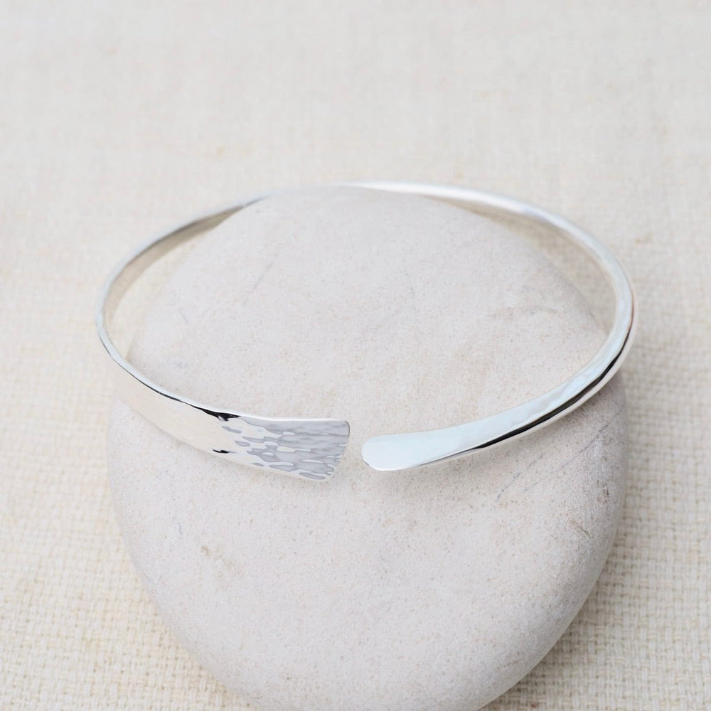 
                      
                        BRC Hammered Bangle with Mis-Matched Ends
                      
                    