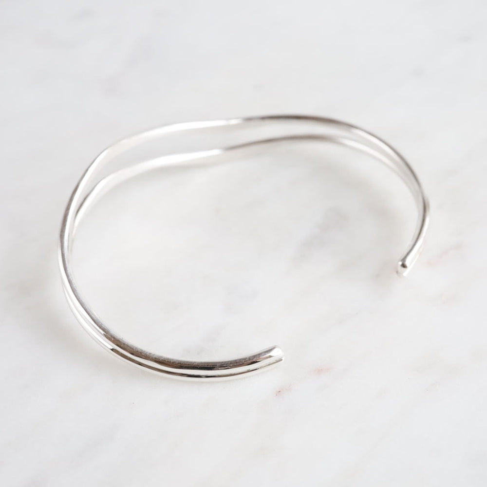 
                      
                        BRC Hammered Double Wave Cuff Bracelet
                      
                    