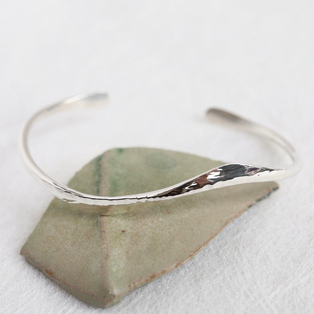 
                      
                        BRC Hammered Single Wave Cuff Bracelet
                      
                    