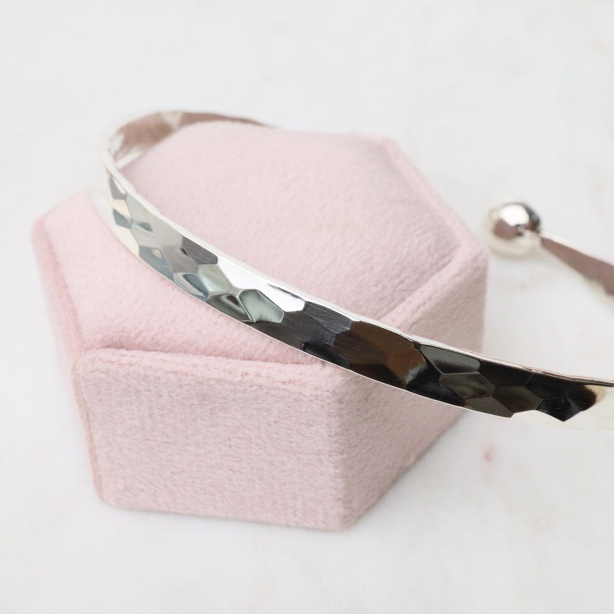 BRC Hammered Sterling Silver Cuff