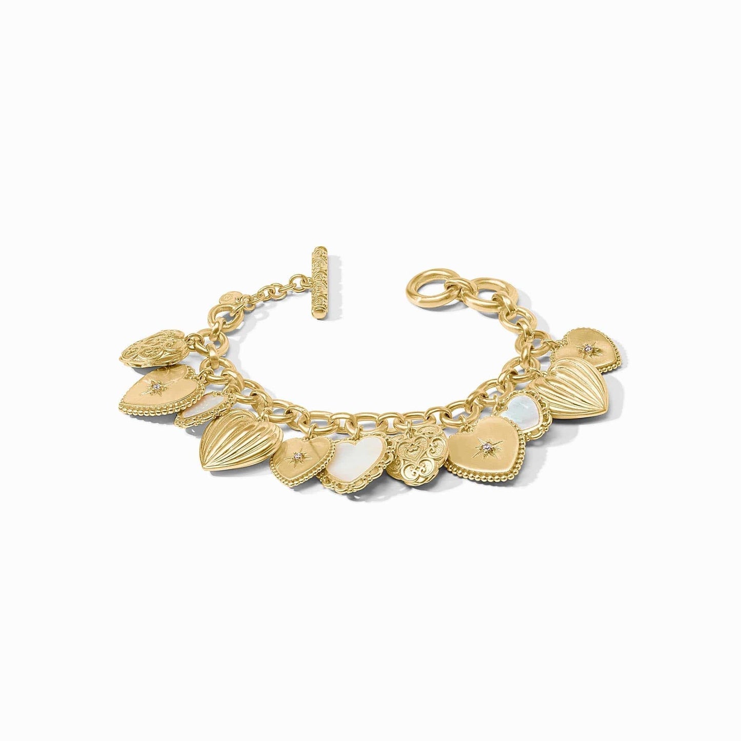 BRC Heart Charm Bracelet