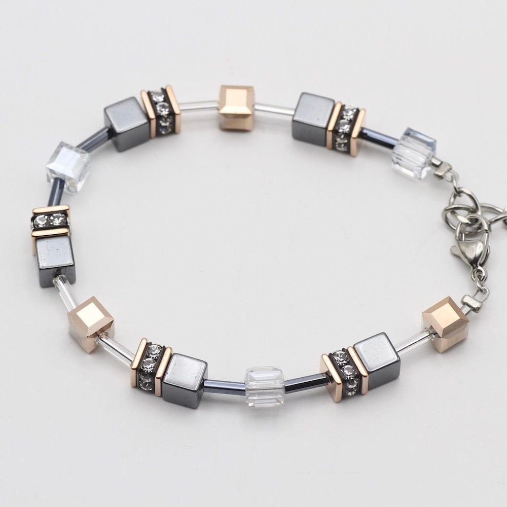 
                      
                        BRC HEMATITE GEO CUBE BRACELET
                      
                    