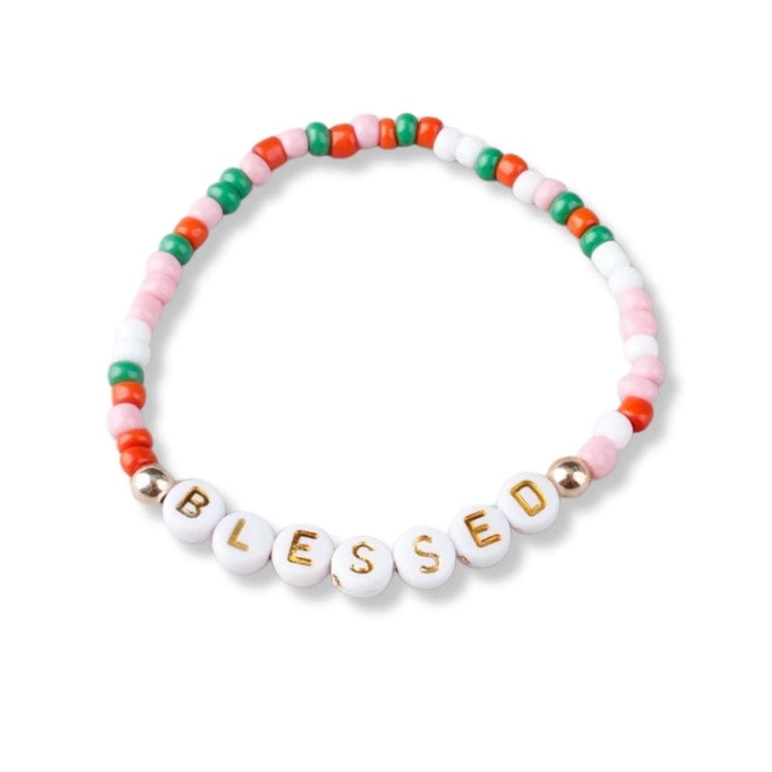 BRC Holiday Beaded Friendship Stretch Bracelets - Bles