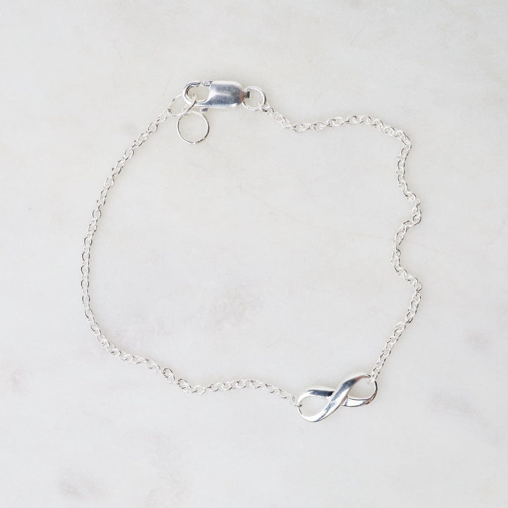 
                      
                        BRC Infinity Symbol Bracelet - Sterling Silver
                      
                    