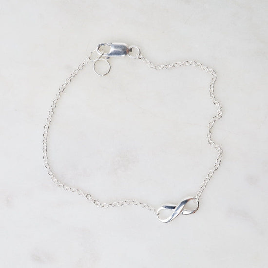 BRC Infinity Symbol Bracelet - Sterling Silver