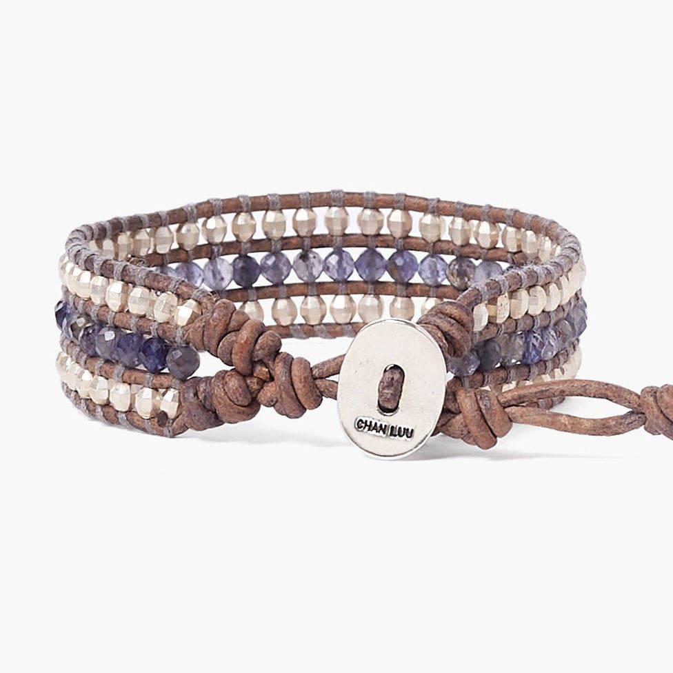 
                      
                        BRC Iolite Three Wrap Bracelet
                      
                    