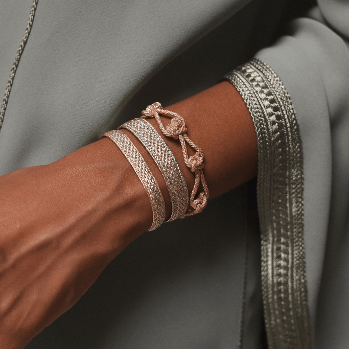 BRC Izy n°1 Bracelet Gold Silver Almond