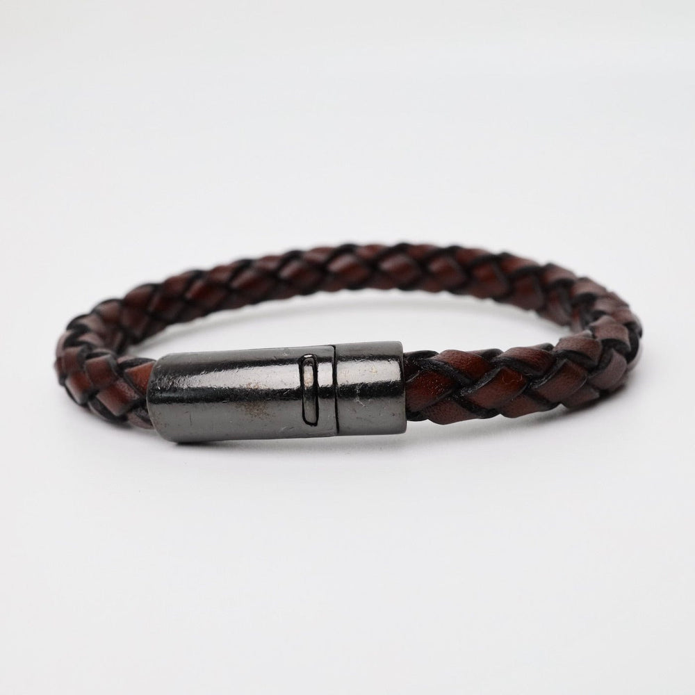 
                  
                    BRC-JM Braided Saddle Leather Bracelet
                  
                