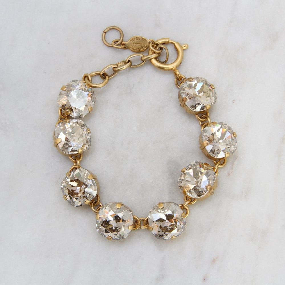 
                      
                        BRC-JM Crystal Link Chain Bracelet - Shade - Gold Plate
                      
                    