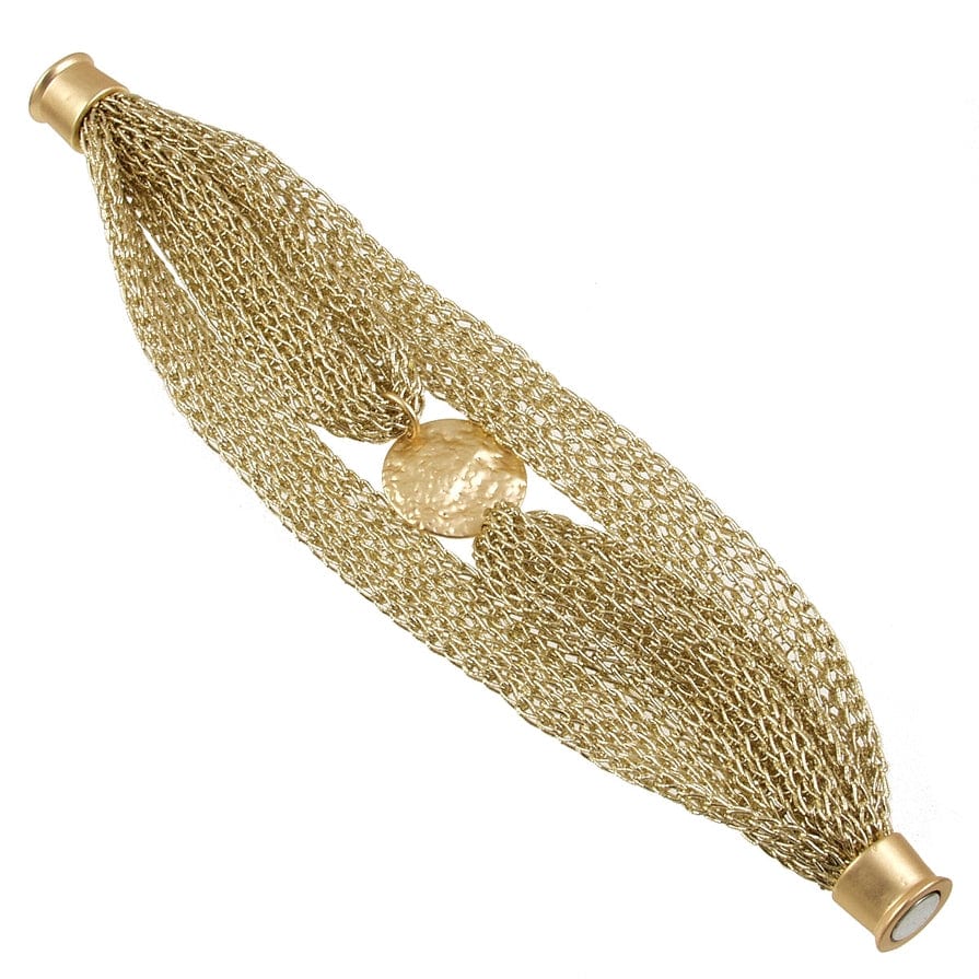 
                      
                        BRC-JM Gold Mesh Coin Bracelet
                      
                    