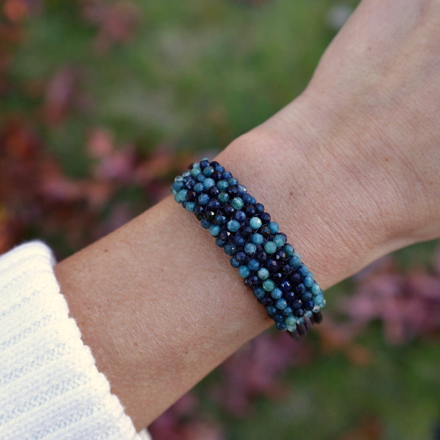 Blue hot sale tourmaline bracelet