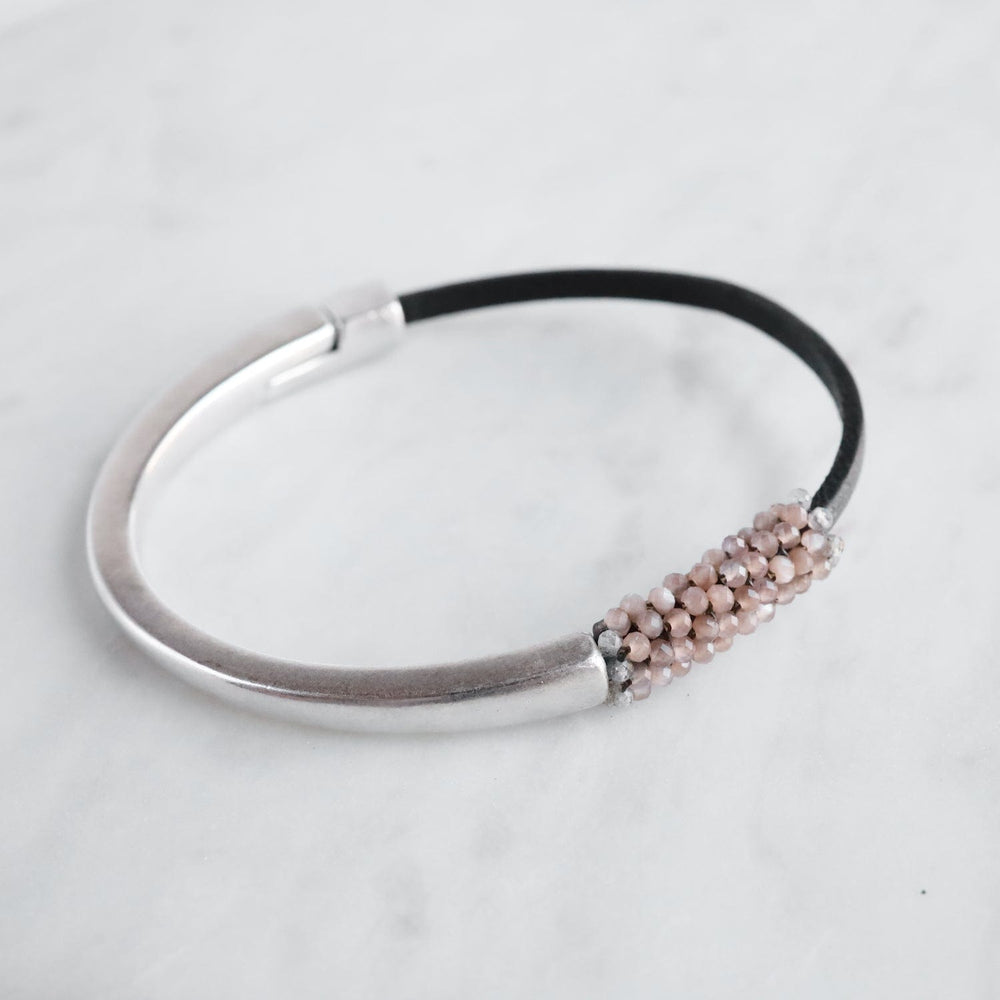 
                  
                    BRC-JM Hand Stitched Blush Moonstone Bracelet
                  
                