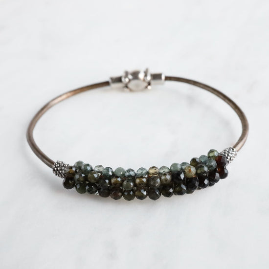 Twinkle Crystal High Quality Blue Tourmaline Bracelet | Shopee Singapore