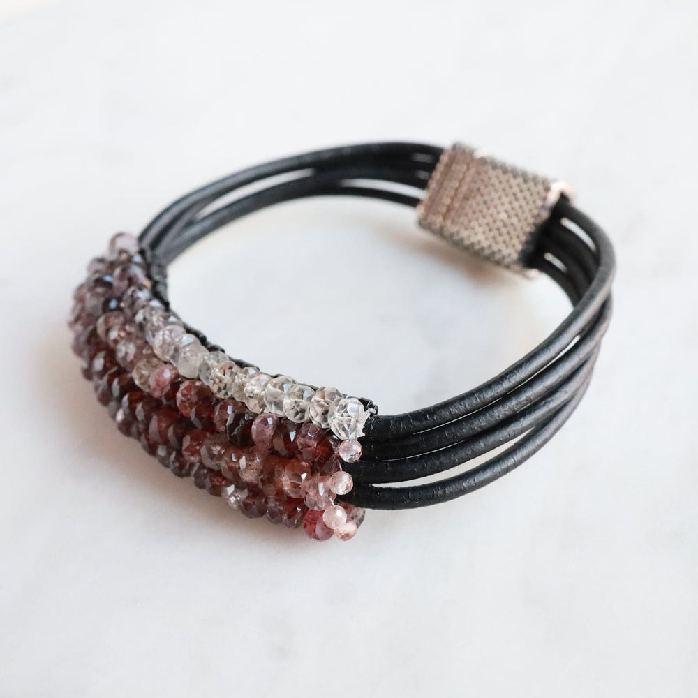 
                  
                    BRC-JM Hand Stitched Rainbow Spinel Bracelet
                  
                