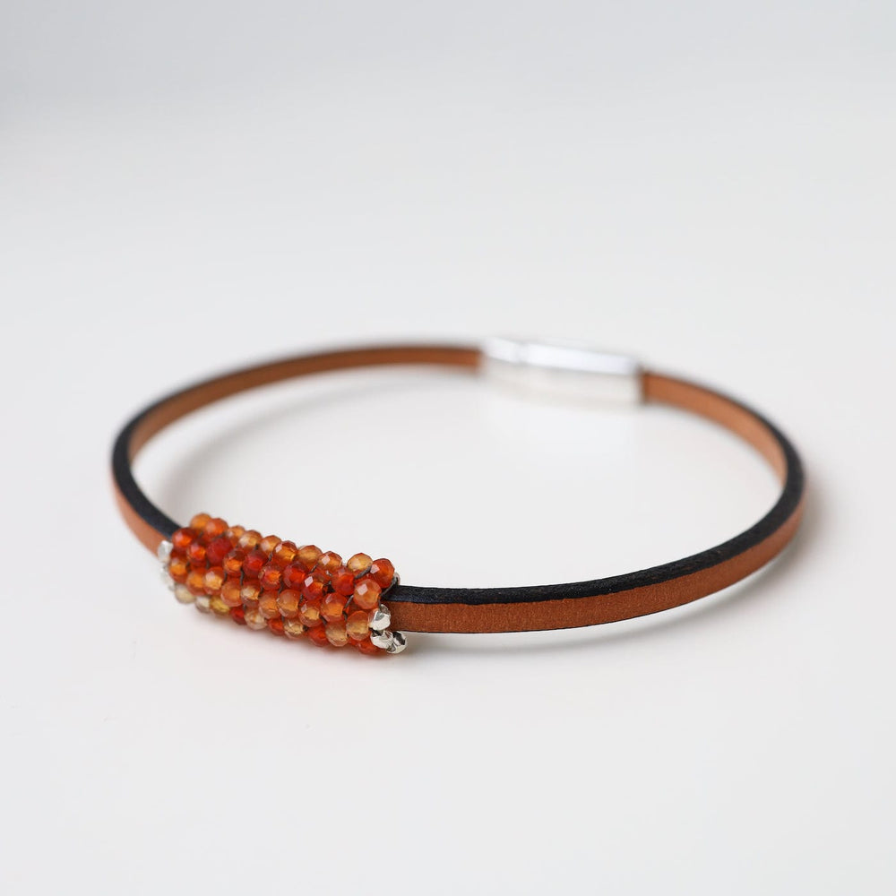 
                  
                    BRC-JM Hand Stitched Tiny Carnelian Bracelet
                  
                