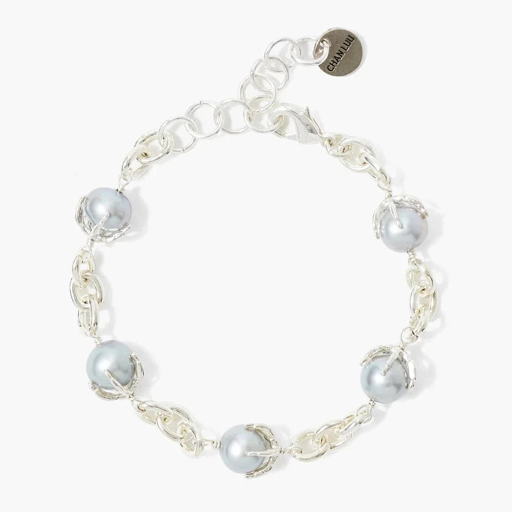 
                      
                        BRC-JM Lark Chain Bracelet Grey Pearl
                      
                    