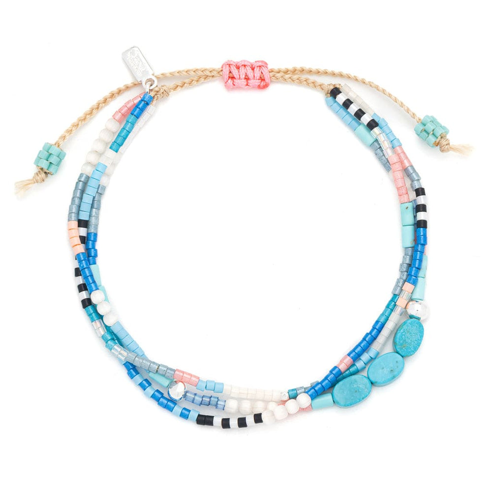 
                  
                    BRC-JM Scout Mixed Media Bracelet - Sky with Turquoise
                  
                